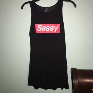 Sassy Tank top
